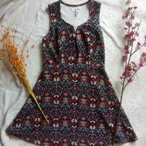 Francesca Collection A Line Tapestry Dress